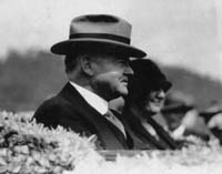Herbert Hoover in Johnson City - 1928