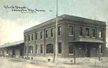Clinchfield Railway Depot: Johnson City, Tennessee - 1909