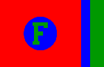 Idealized State of Franklin Flag